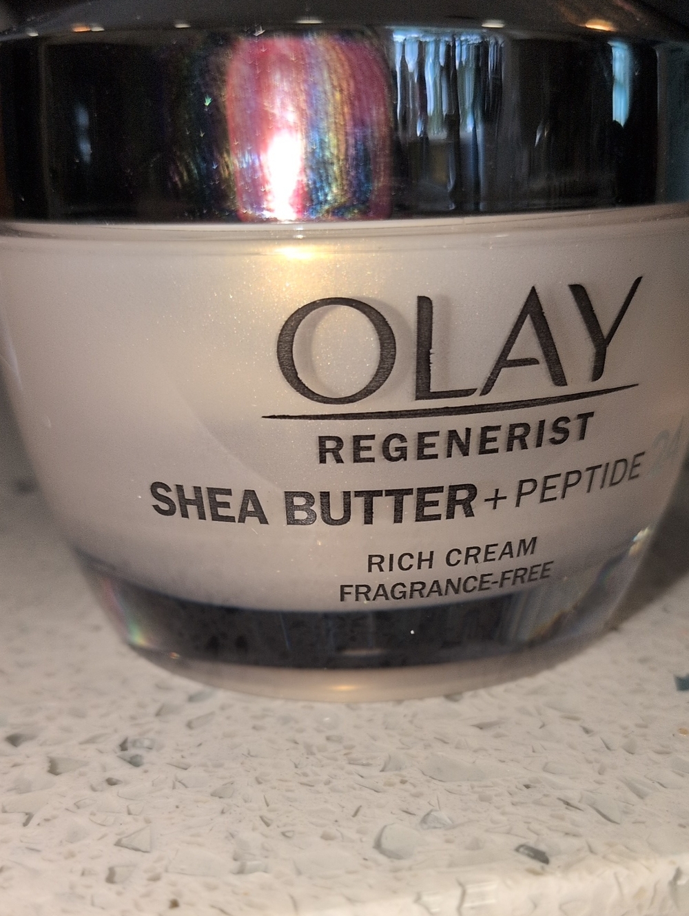 OLAY Regenerist Shea Butter + Peptide Rich Cream - Cream, Silver